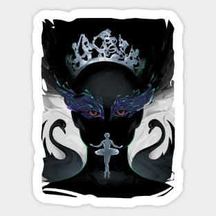 Black Swan Sticker